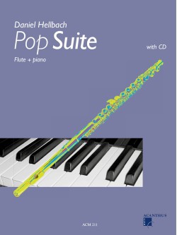 Pop Suite mit CD