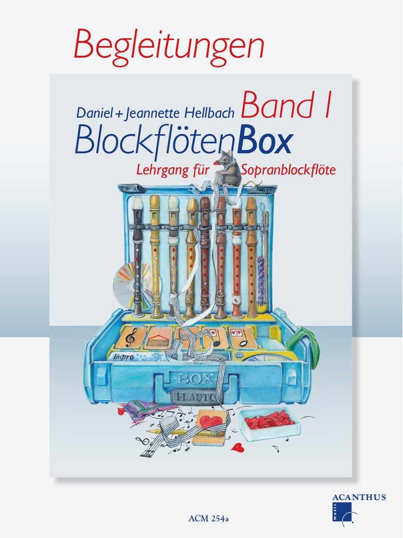 BlockflötenBox Band 1, ACCOMPANIMENTS