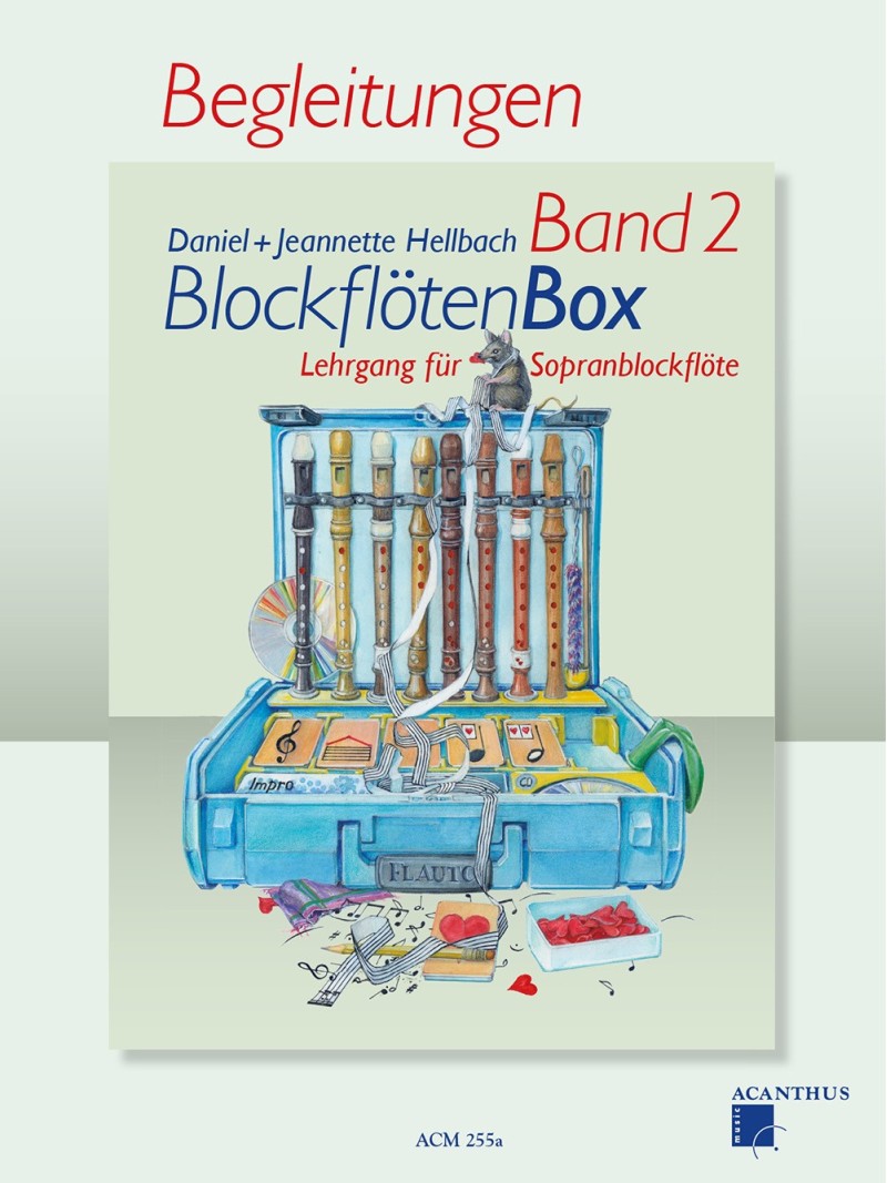BlockflötenBox Band 2, BEGLEITUNGEN