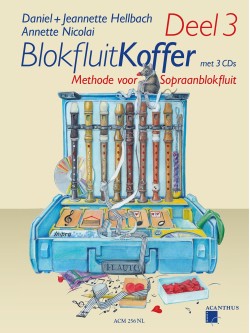 BlokfluitKoffer Deel 3 met 3 CD's