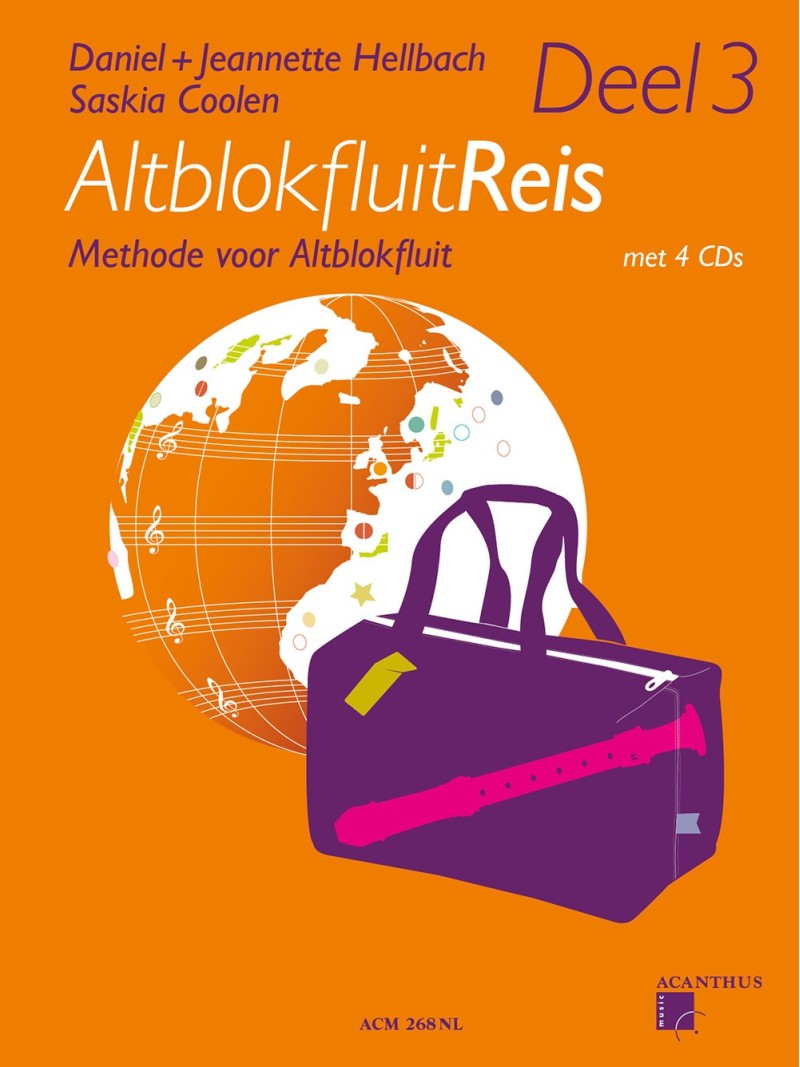 AltblokfluitReis Deel 3 (met 4 CDs) AltblokfluitReis Deel 3 (met 4 CDs)