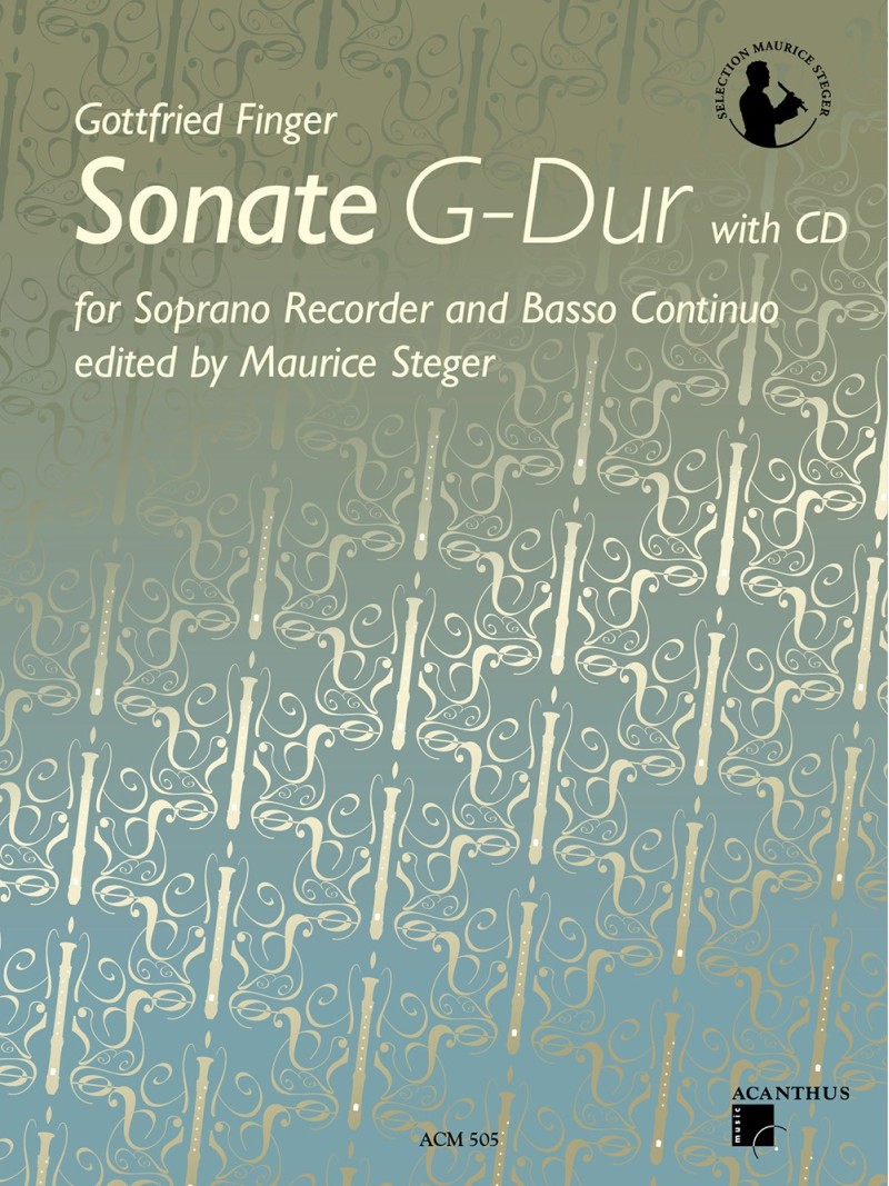 Gottfried Finger: Sonate G-Dur (met cd)