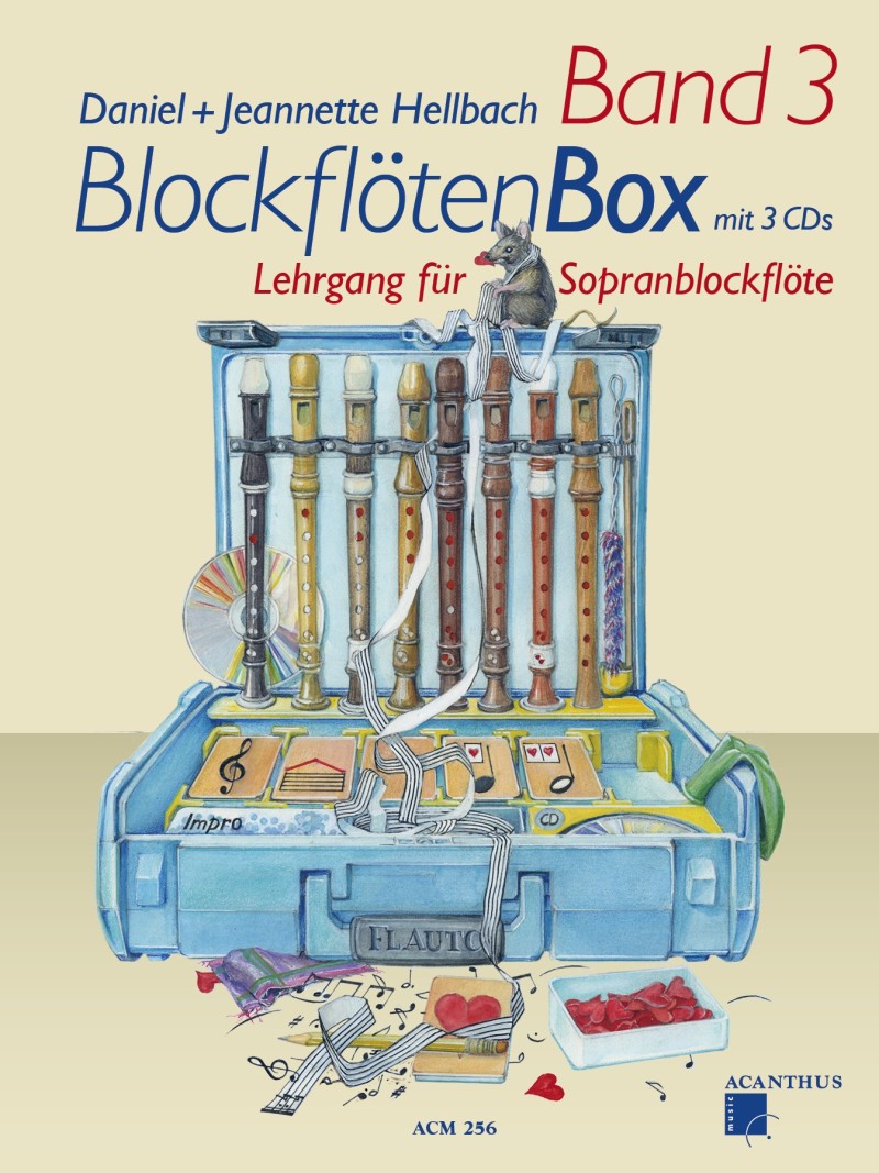 BlockflötenBox Band 3 met 3 CD's