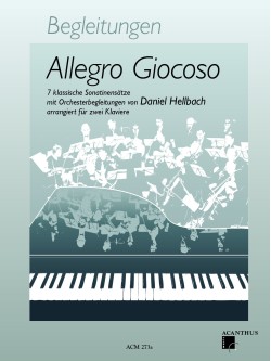 Allegro Giocoso - Begleitungen für 2 Klaviere
